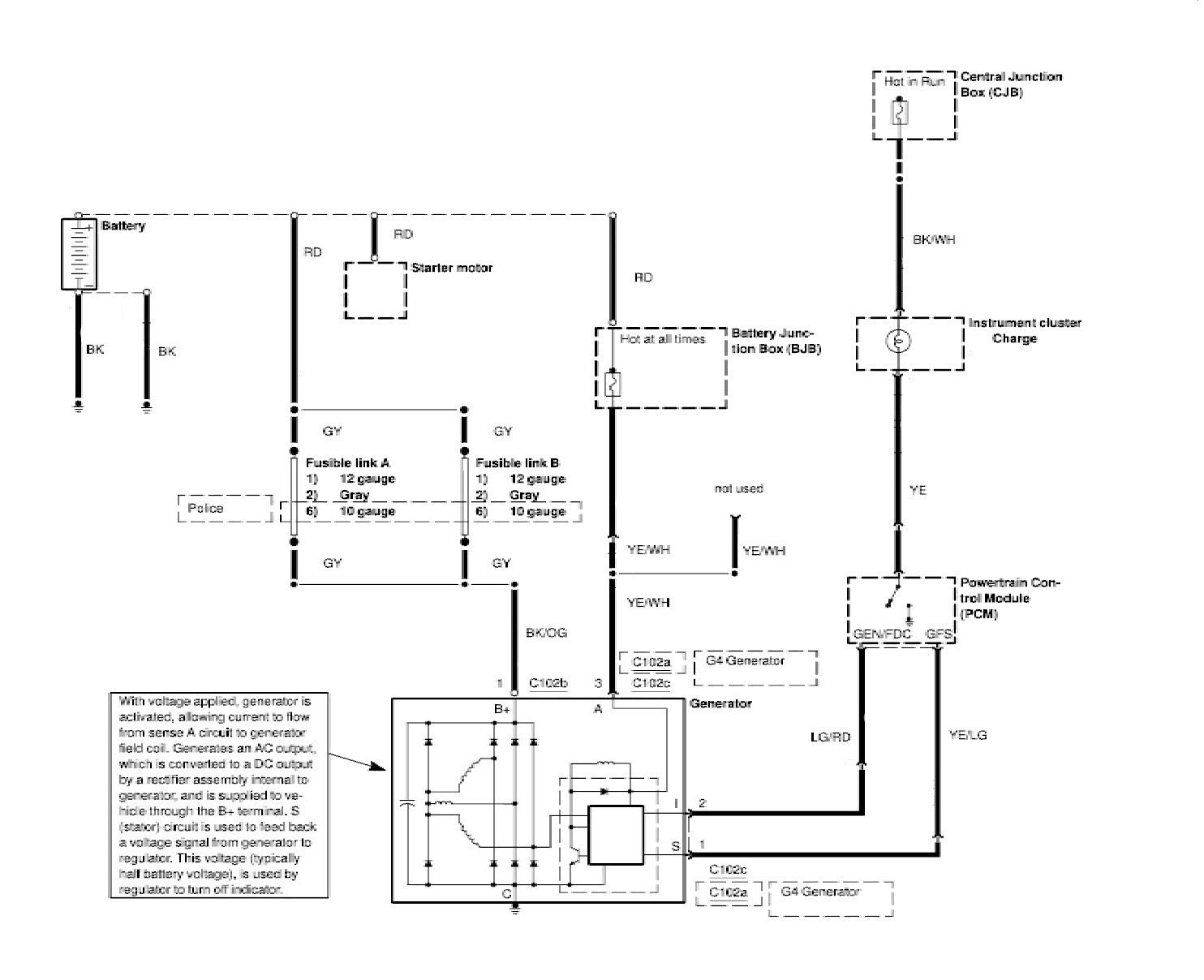 Alternator Charging System Wiring Diagrams | Body of Knowledge